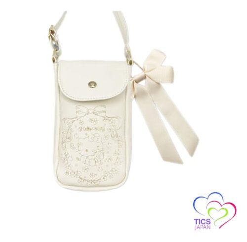 Sanrio Girly Hello Kitty Shoulder Pochette [Body] Approx. H19 x W10 x D3cm