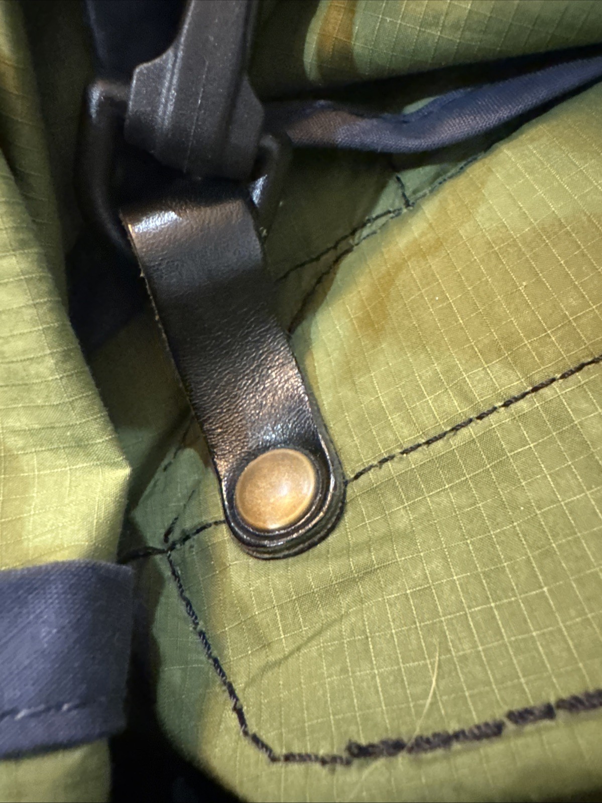 Bleu De Chauffe Basile Backpack 20l Green Made in France