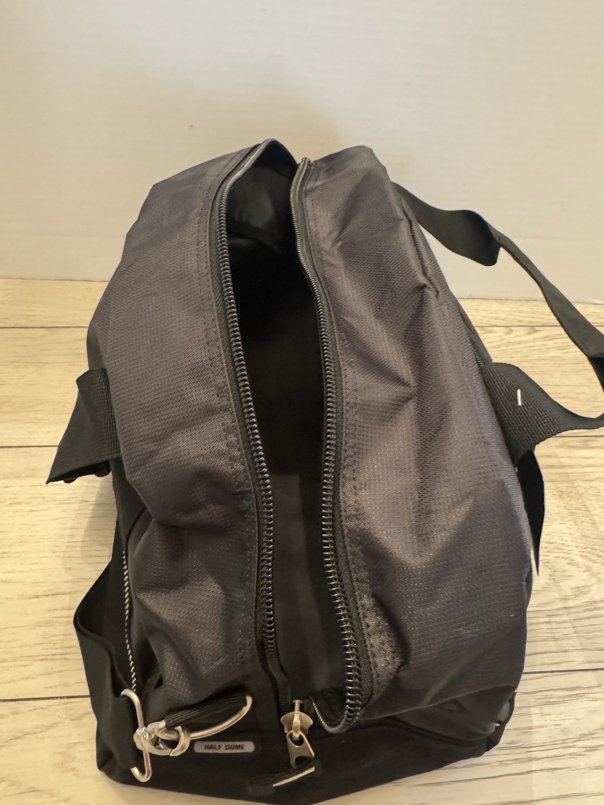 NEW OGIO Half Dome Duffle Bag Black Shoulder Strap & Audio Pocket Gym Travel NWT