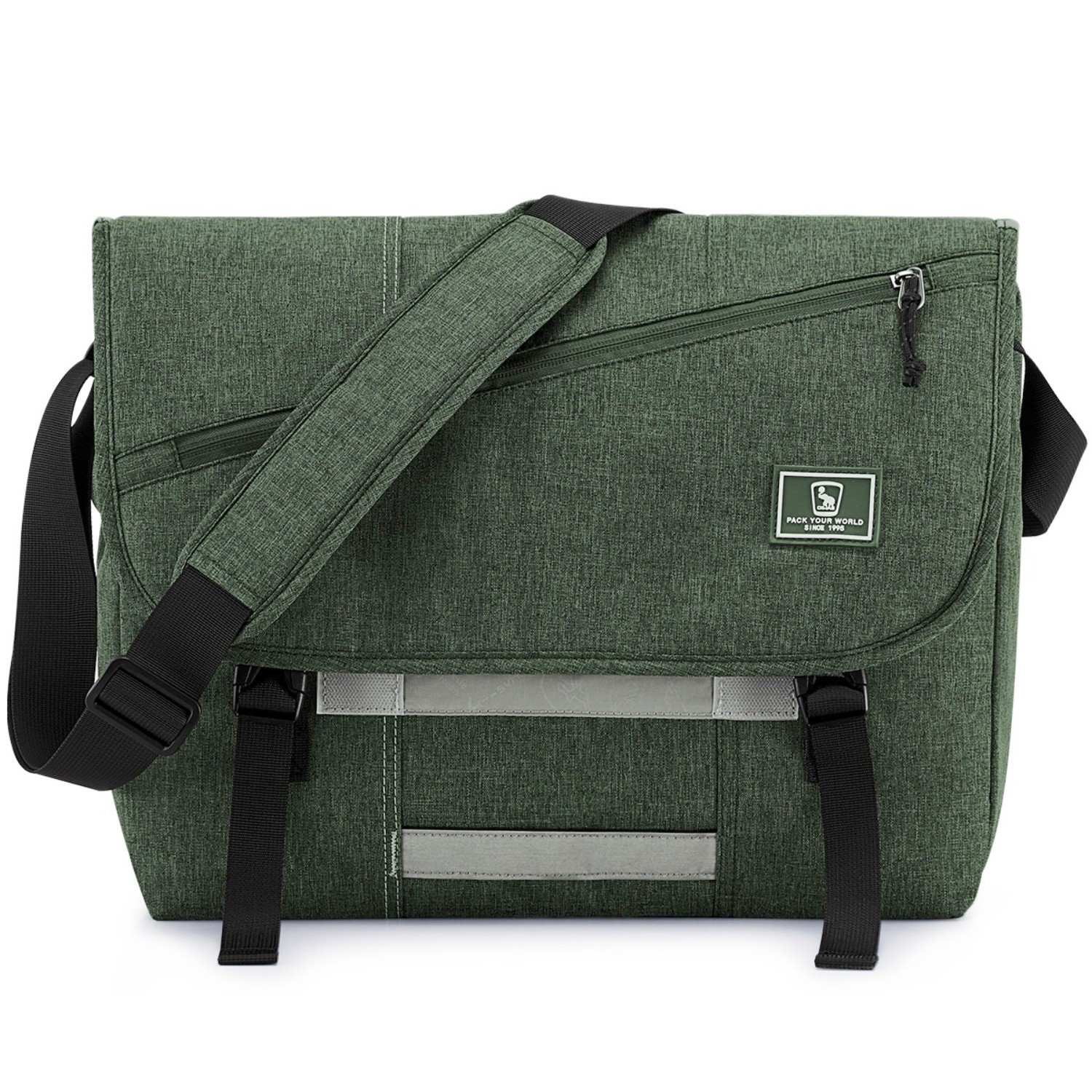 OIWAS Messenger Bag 15.6″ Laptop Shoulder Bag Crossbody Travel Bag for Men Women