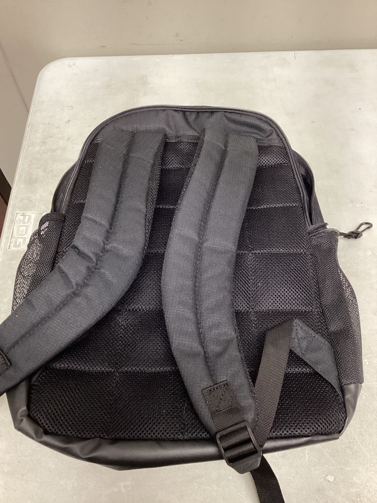 NWT Nike Brasilia Black Water Resistant Adjustable Straps Padded Straps Backpack