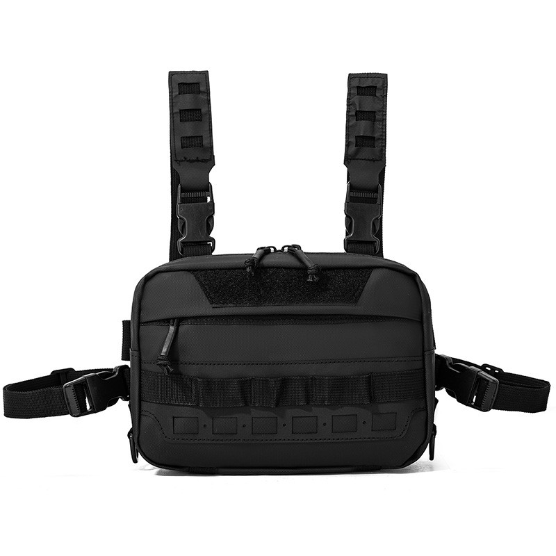 Multi-function Chest Pack Men Chest Bag Outdoor Cycling Hiking Running Vest Bag