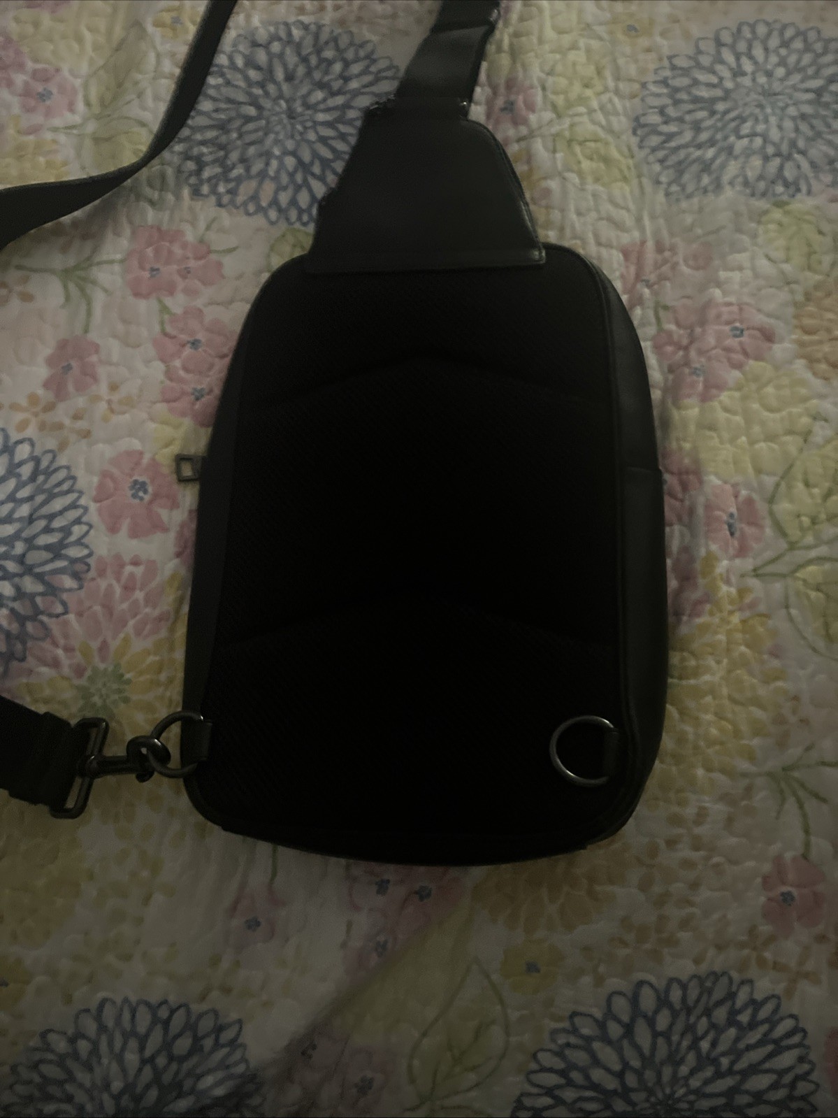 Coach Ethan Sling Pack Signature Canvas, Charcoal/Black