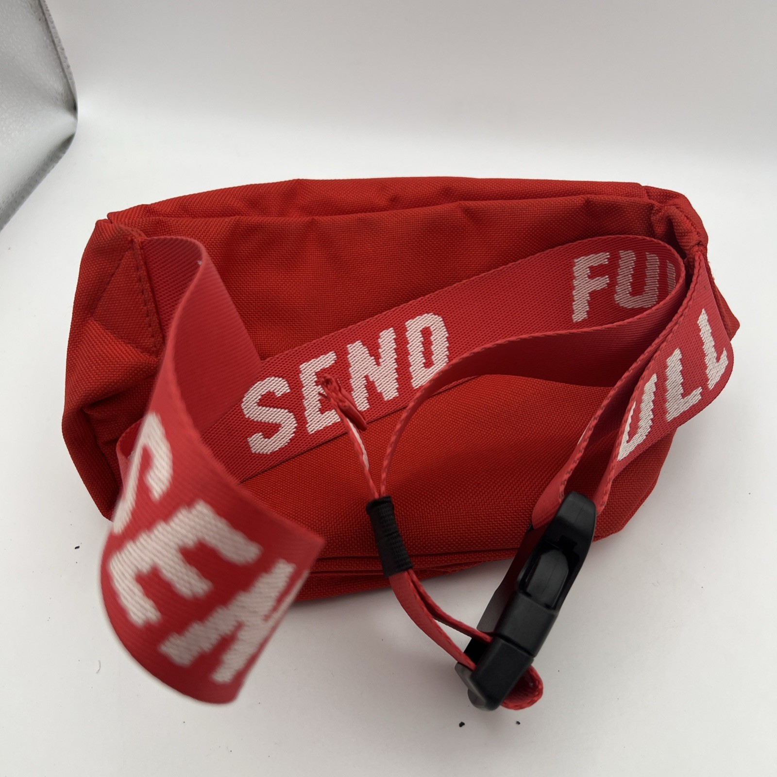 Full Send Fanny Pack Red Official Nelk Boys Red Fanny Pack