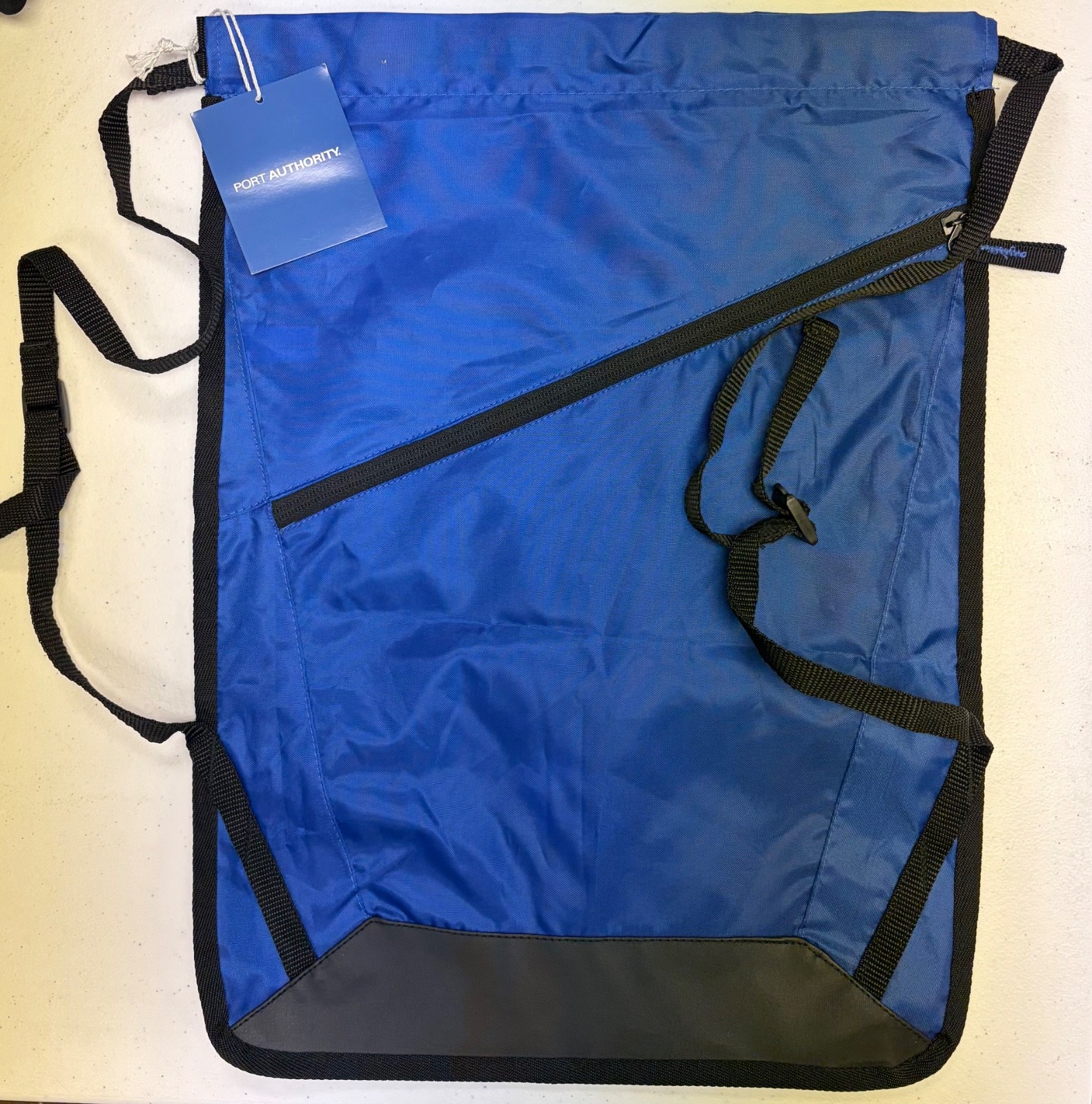NWT Port Authority Zip-It Cinch Packs BG616 Lot of 32 – 8 of Each Color
