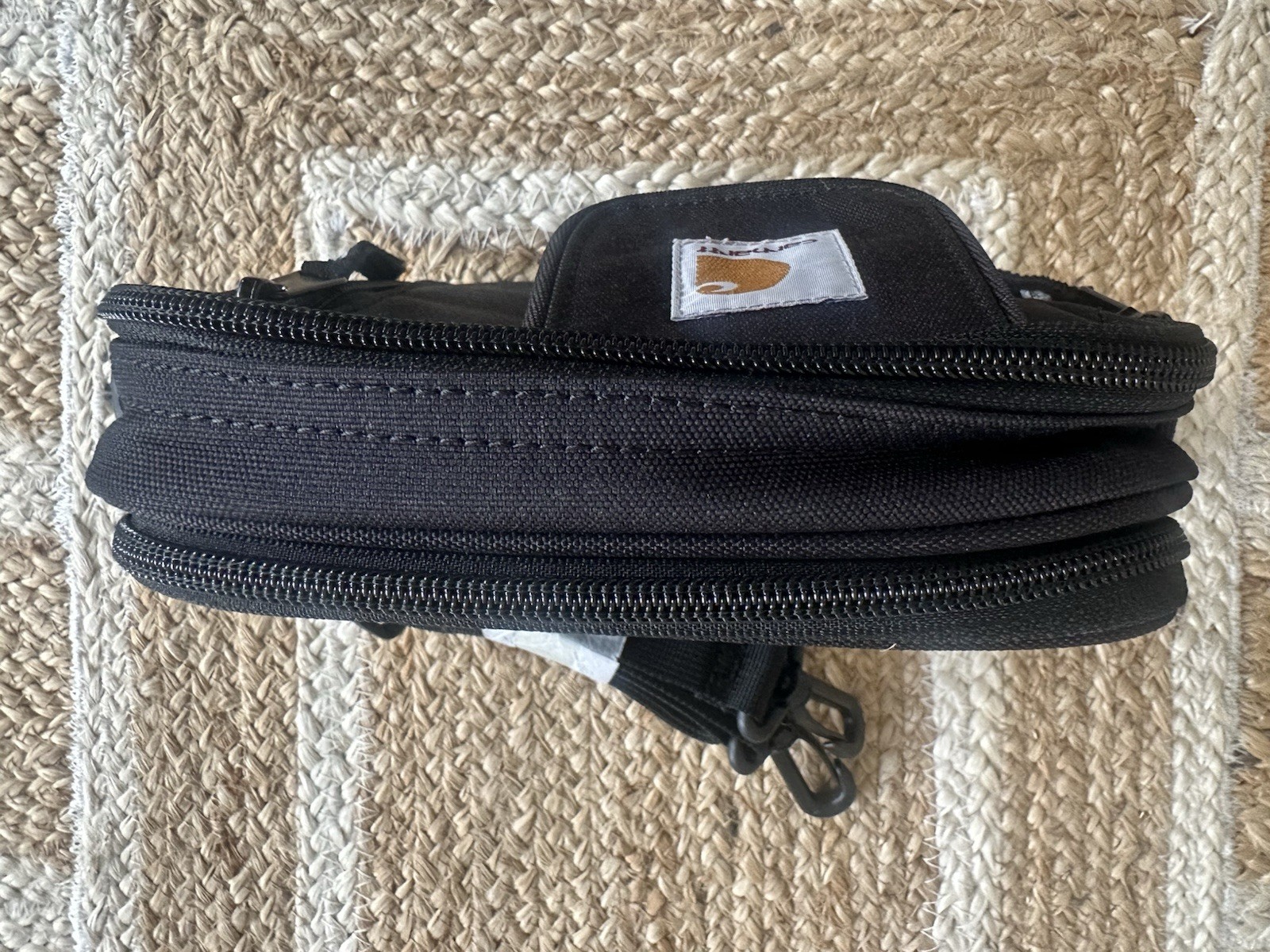 Carhartt Essentials Bag Small Black Shoulder Strap NWT
