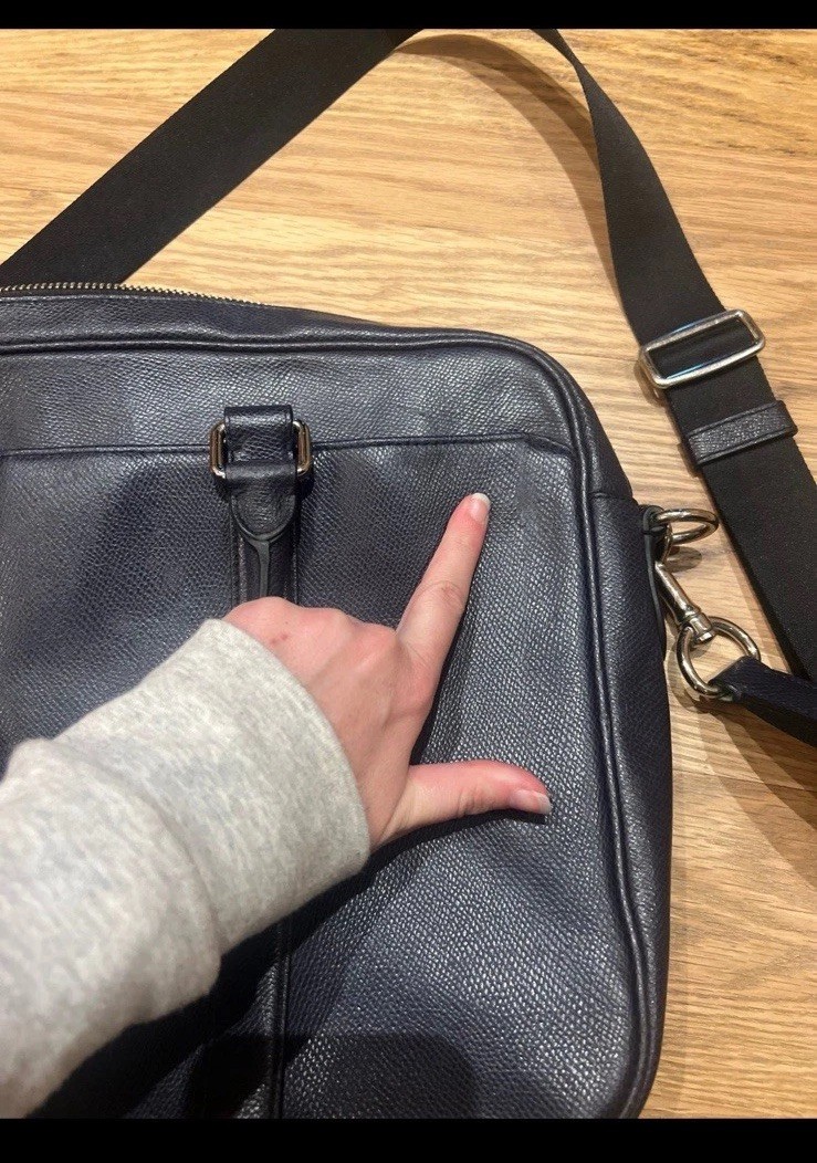 Coach Metropolitan Leather Briefcase Bag