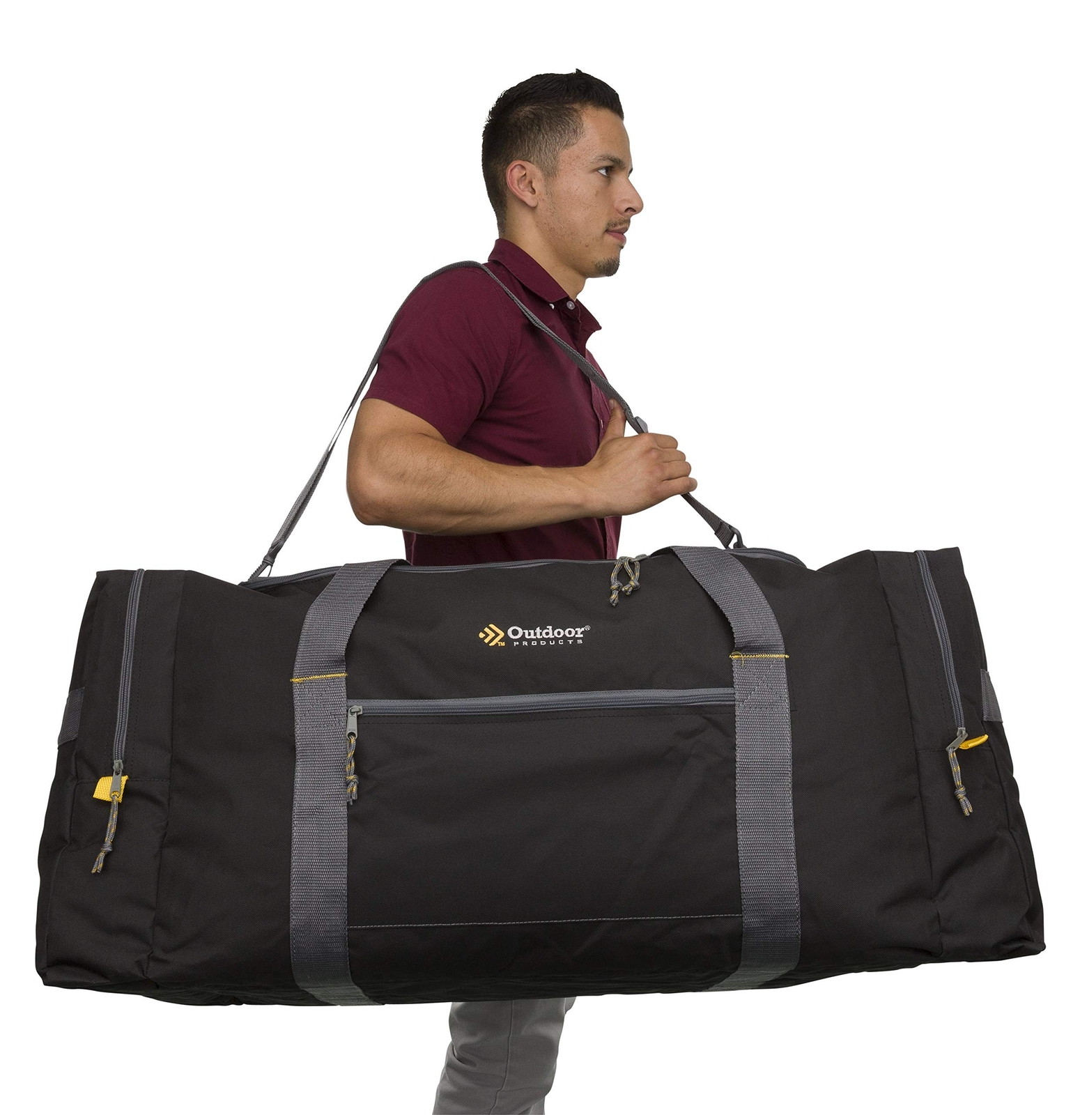 Outdoor Products Mountain Duffel Black X-Large (16 x 18 x 36 Inch)