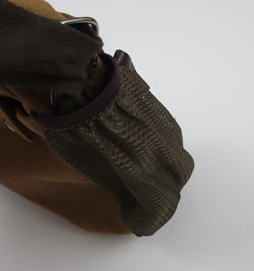 Vintage Canvas Shoulder Side Bag Tech Multi Pocket Travel Sport Cargo 90s Vtg