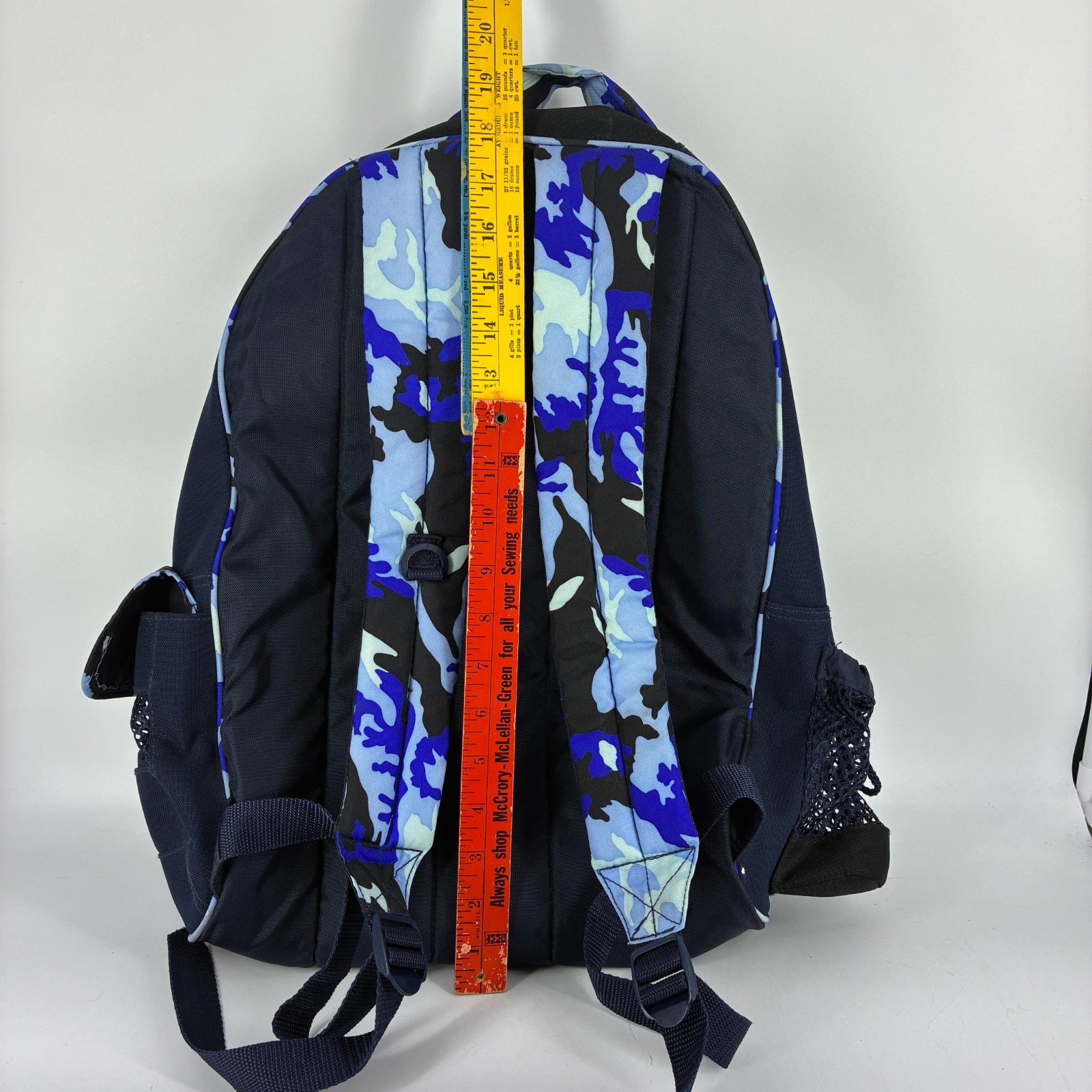 Eastsport Backpack Blue Camouflage Laptop Compartment
