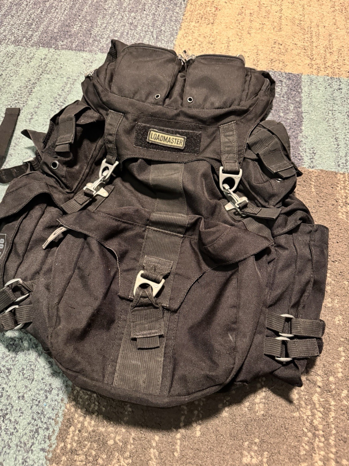 VTG Oakley AP Pack Backpack Tactical Field Gear SI Mountain Div Black Y2K Rare