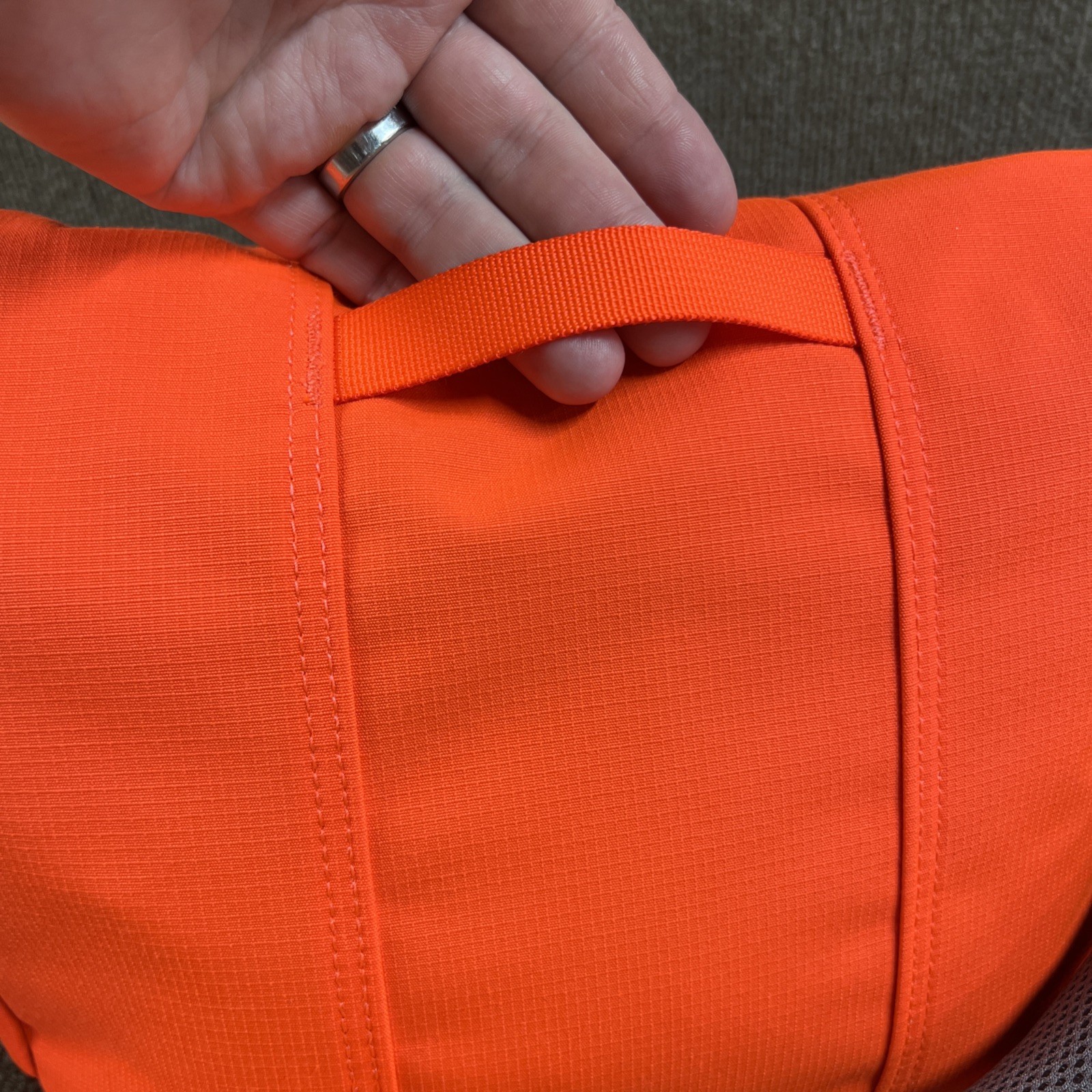 New Timbuk2 Flight Classic Messenger Bag Orange Sz XS CrossBody Shoulder Strap