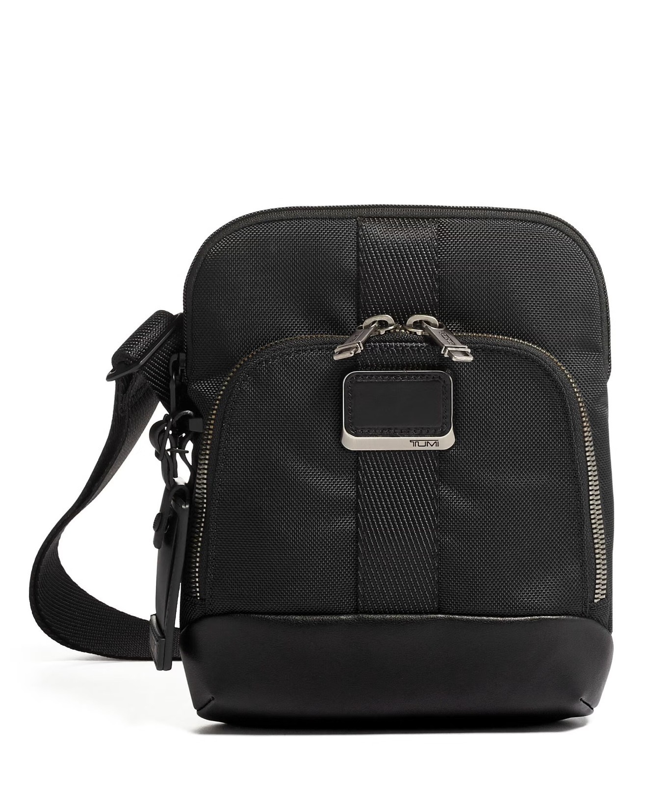 🎒 NEW TUMI Alpha Bravo Barksdale Crossbody 232309D Black Ballistic Nylon Travel