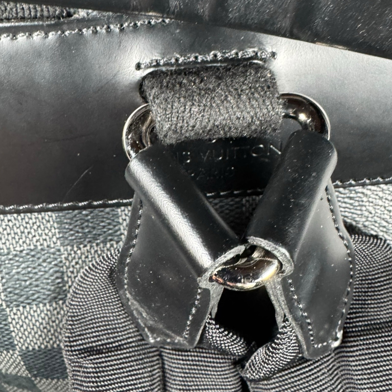 Louis Vuitton Christopher PM MM Damier Graphite Backpack N41379 Original Tags