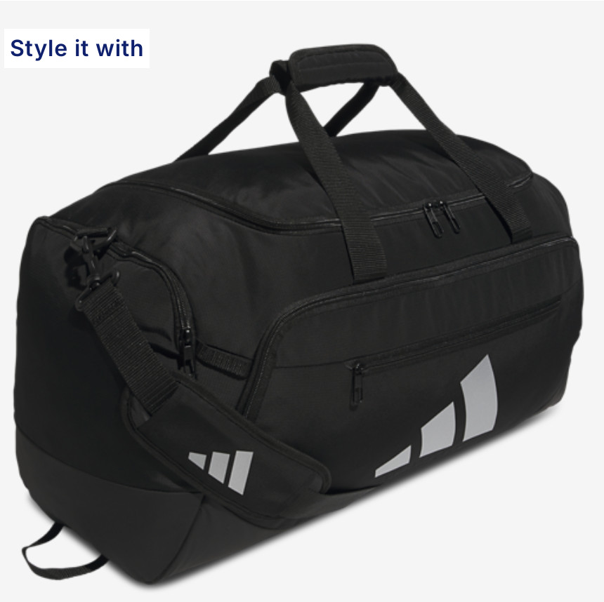 Adidas Defender 5 Medium Black Duffle Bag NEW Sealed