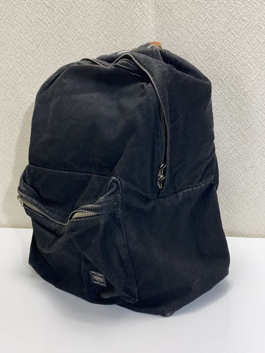 PORTER Backpack Cotton BLK 895 15157