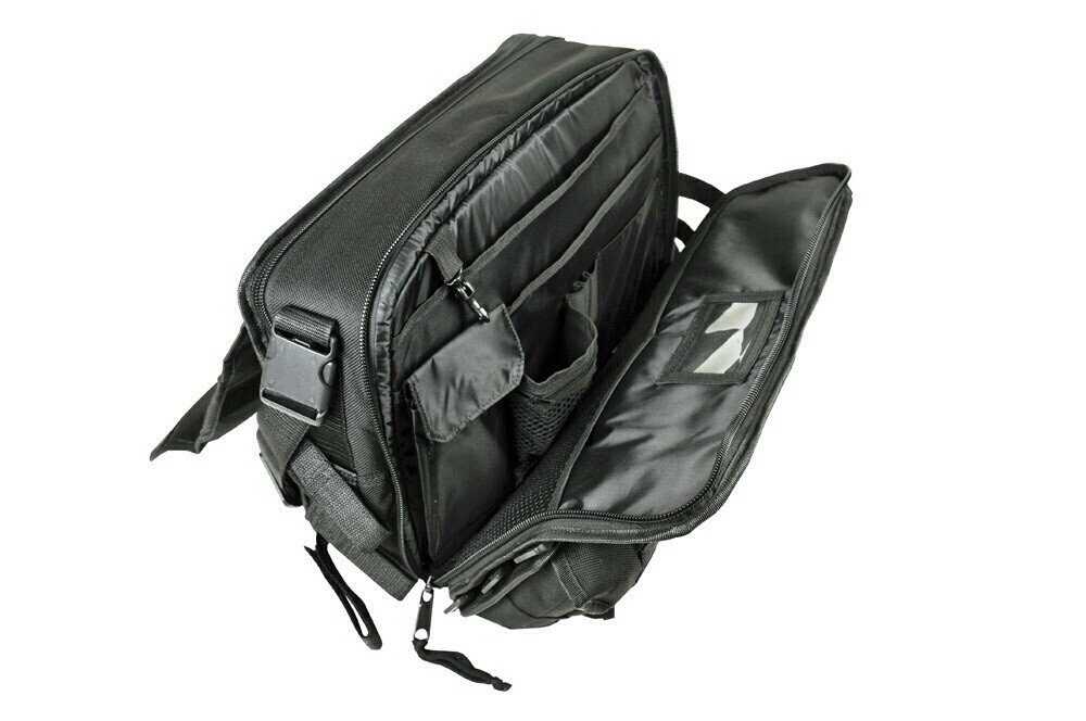 MOLLE Tactical Laptop Field Briefcase Shoulder Bag Heavy Duty – Black