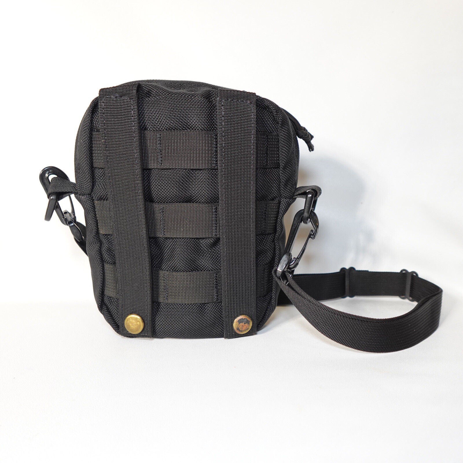 Vintage Gregory Spear Flag Pocket Pouch Bag Molle Black Military Made in USA