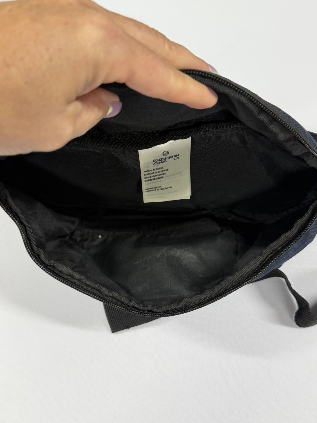 Nike Air Jordan Retro Jumpman Crossbody Oversized Waist Fanny Pack Navy BB15