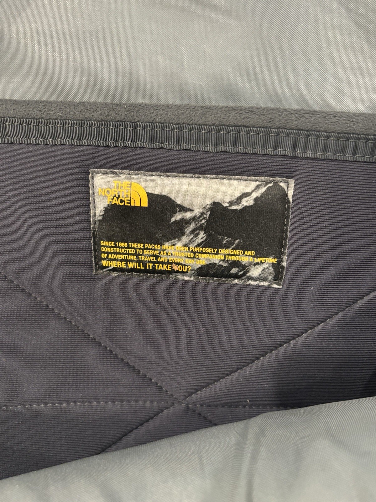 The North Face Recon Backpack Bag Geopattern Print Sturdy Backpack