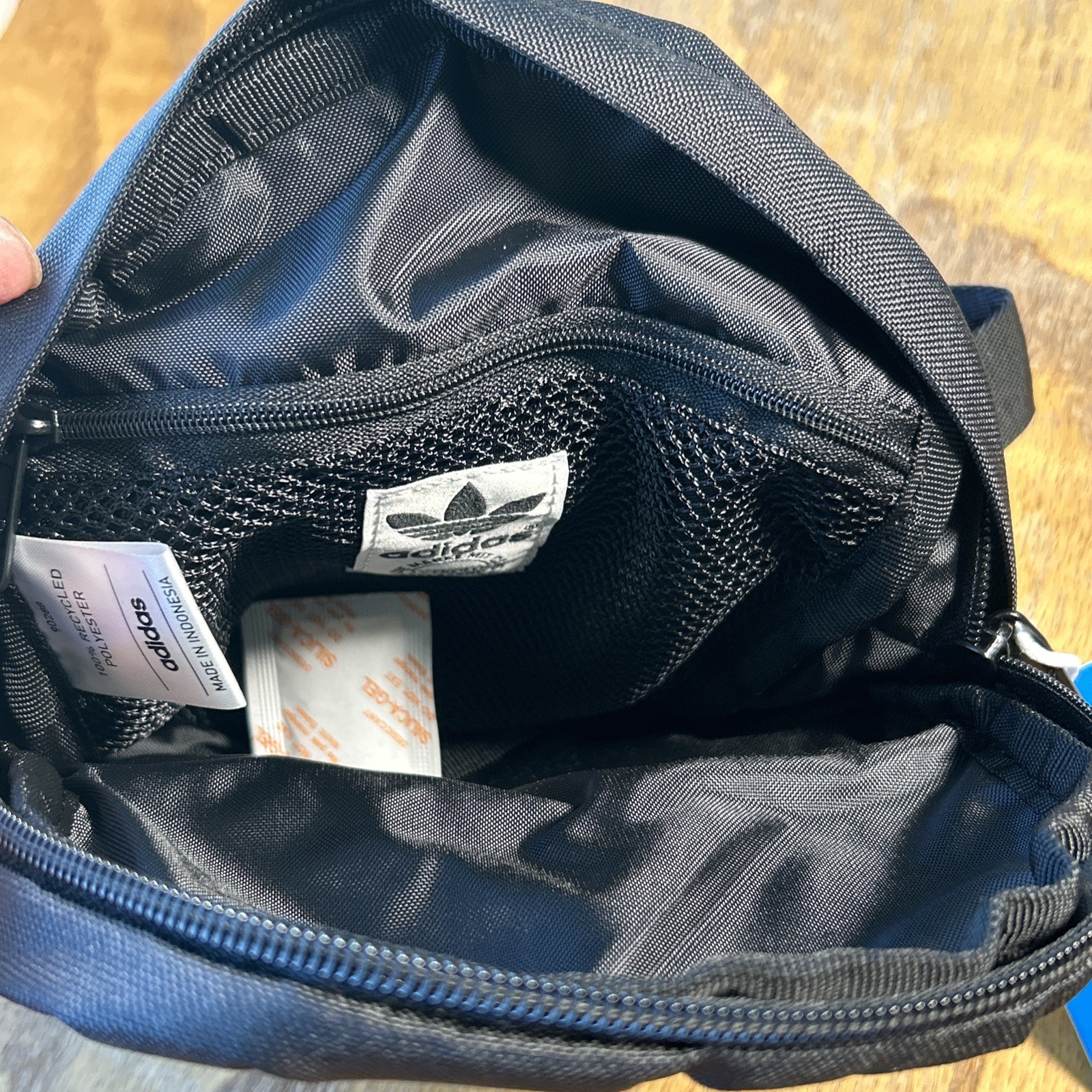 Adidas Trefoil 2.0 Mini Backpack Small Travel Bag Black White Unisex Adult Kids