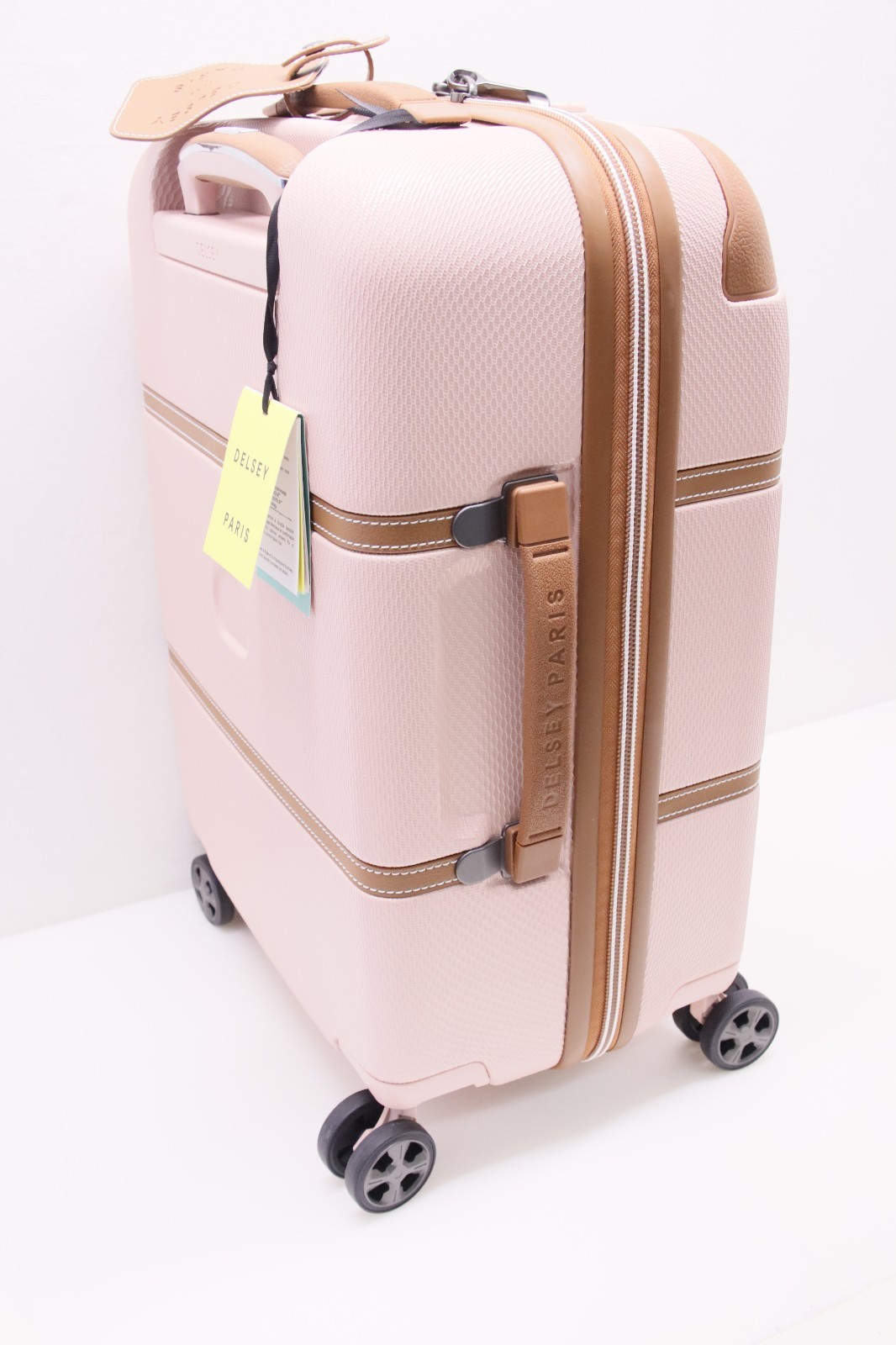 DELSEY PARIS Chatelet Air 2.0 Hardside Luggage with Spinner Wheels Light Pink