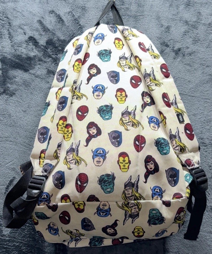Vans X Marvel Backpack Avengers Heads all Over Print Limited Edition & Discontin