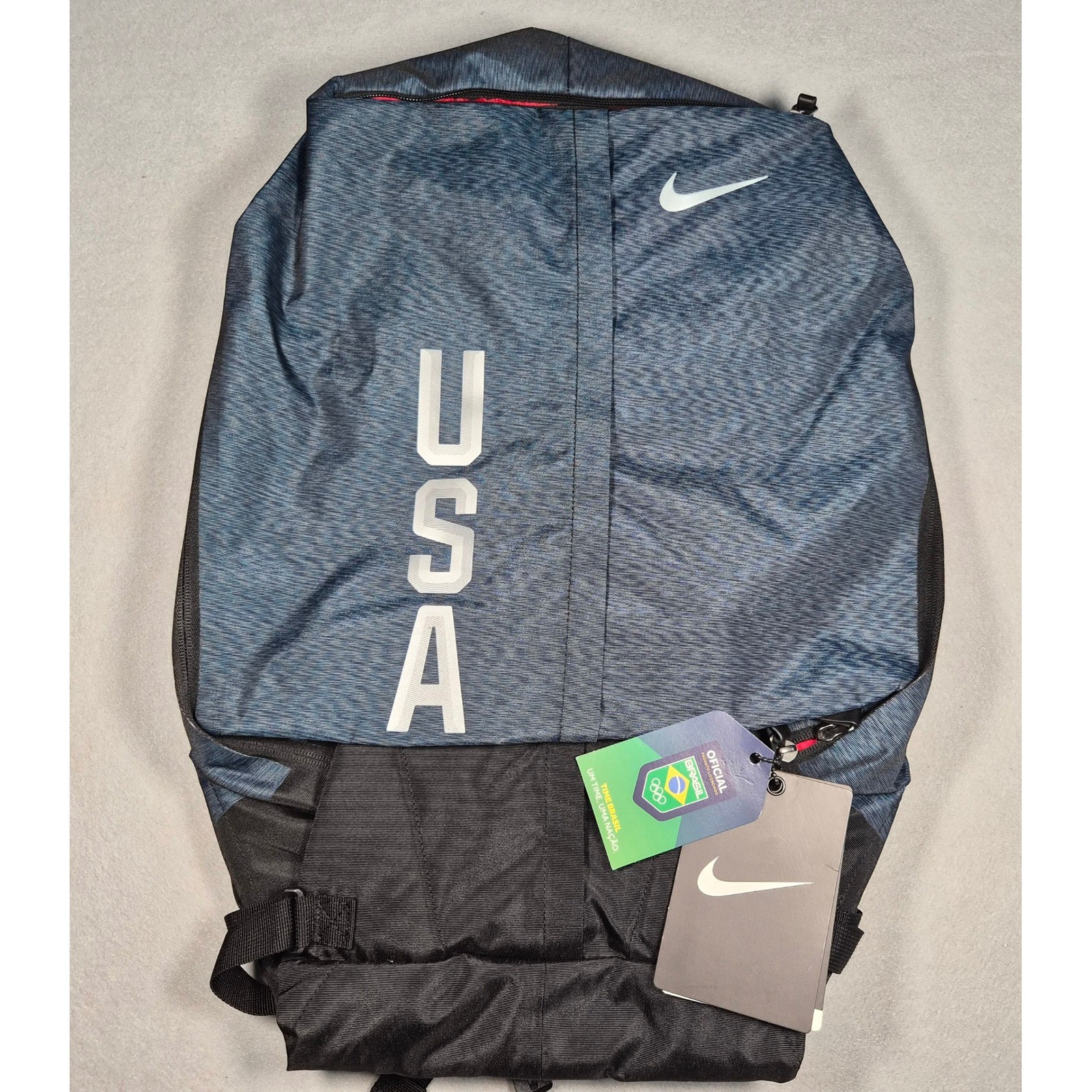 Nike USA Olympic Team Backpack Navy Blue BA5299-451 Mens New With Tags