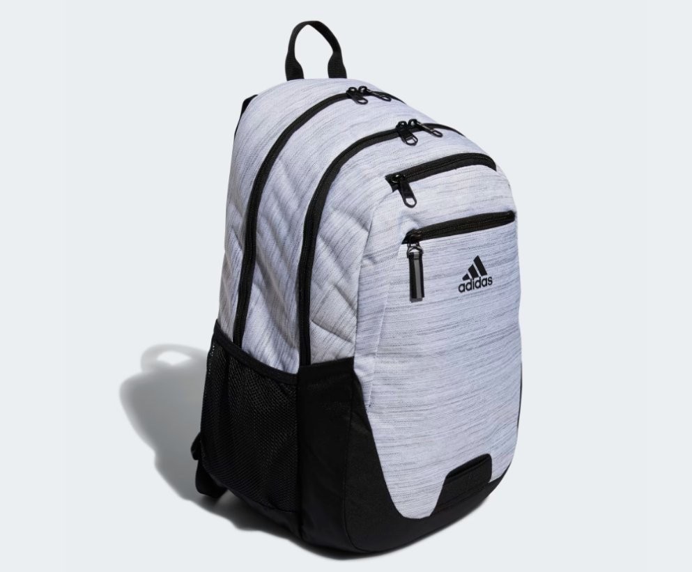 Adidas foundation 6 backpack – two tone white / black