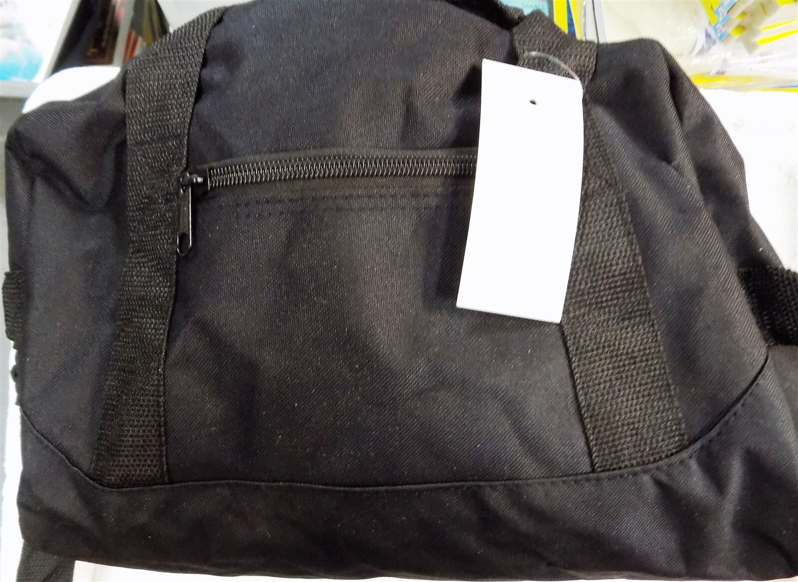 DALIX Small Duffel Gym Bag – Black