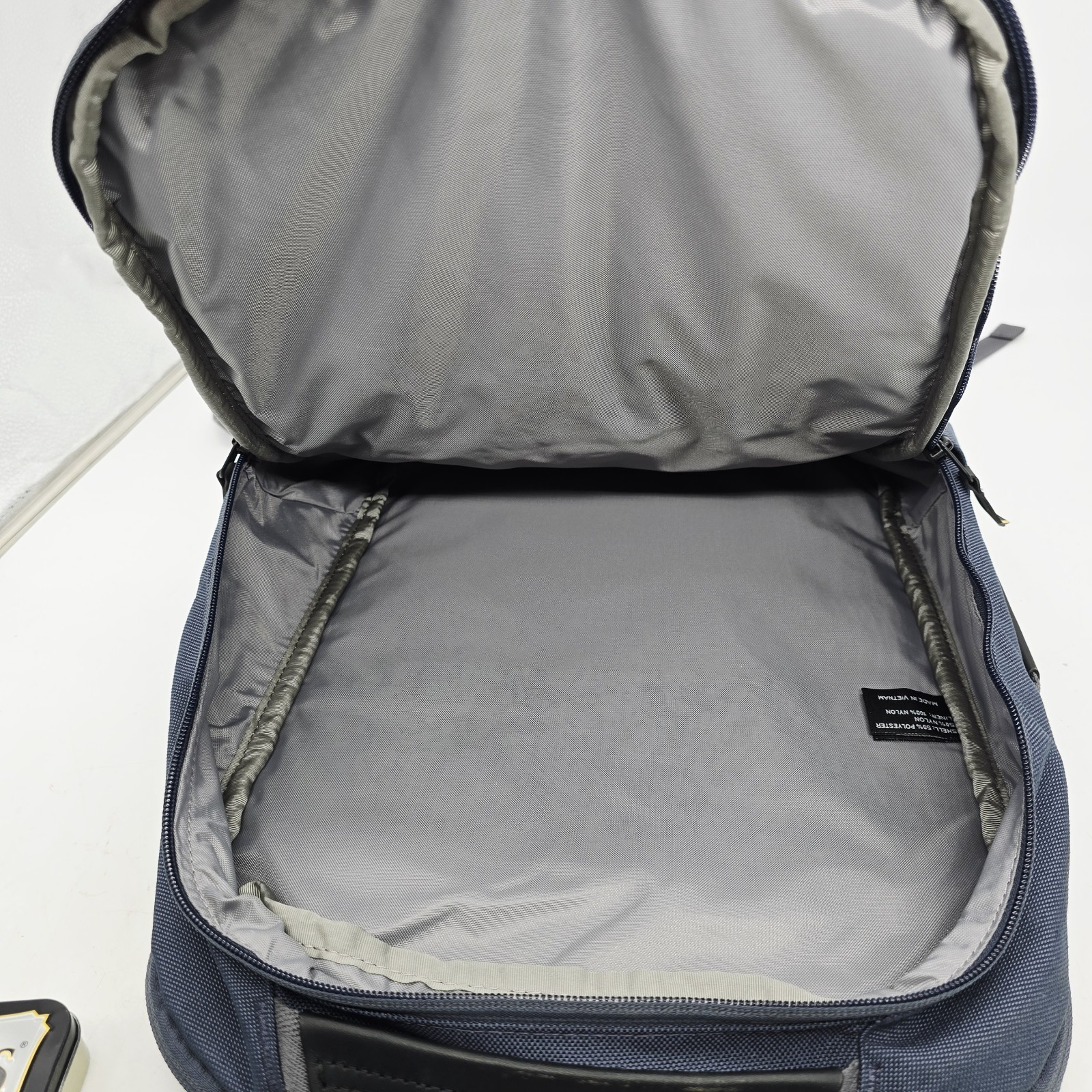Cole Haan ZeroGrand City Backpack Bag Nylon Ombre Blue Laptop 2 Way Luggage