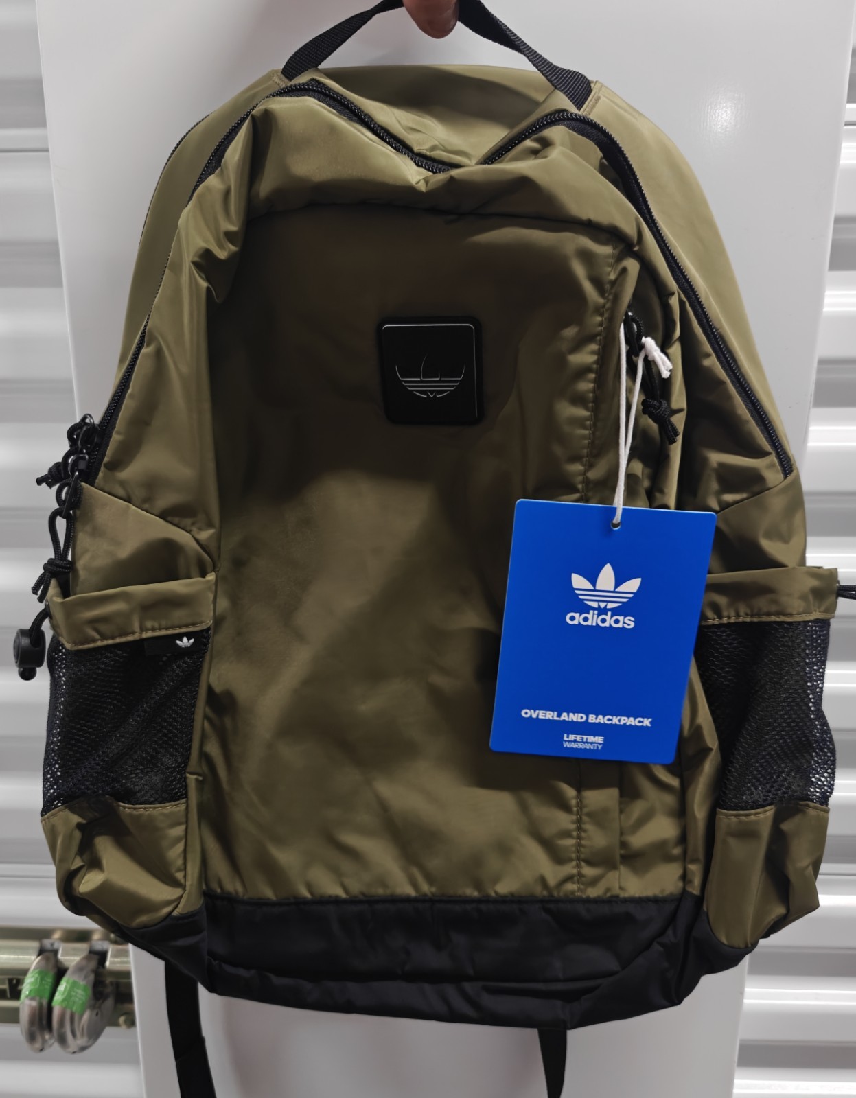 Adidas Overland Backpack Cardboard Brown Black Or Dark Violet Or Dark Green