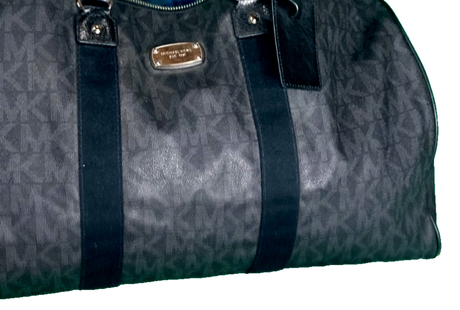 Michael Kors Black Unisex Duffle Bag Travel Bag Black Travel Large Duffle