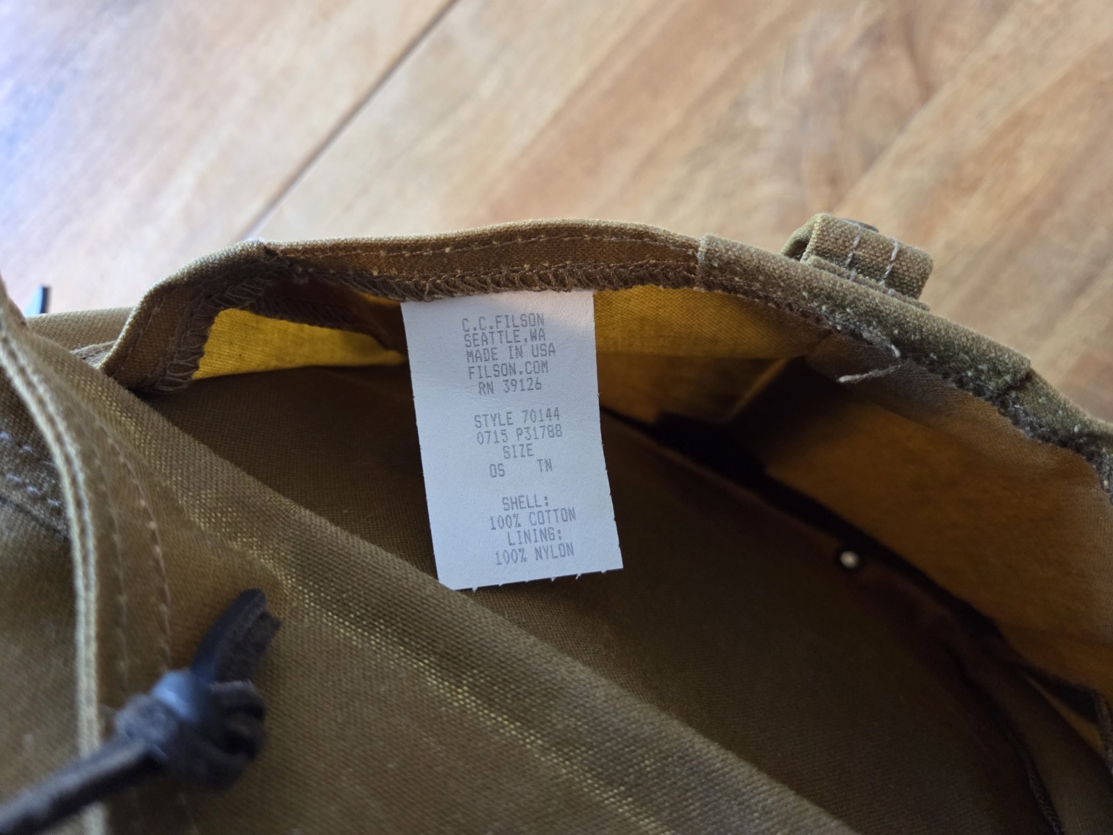 Filson Magnum Photographer’s Backpack | NWOT | Limited Edition | Tan | USA Made