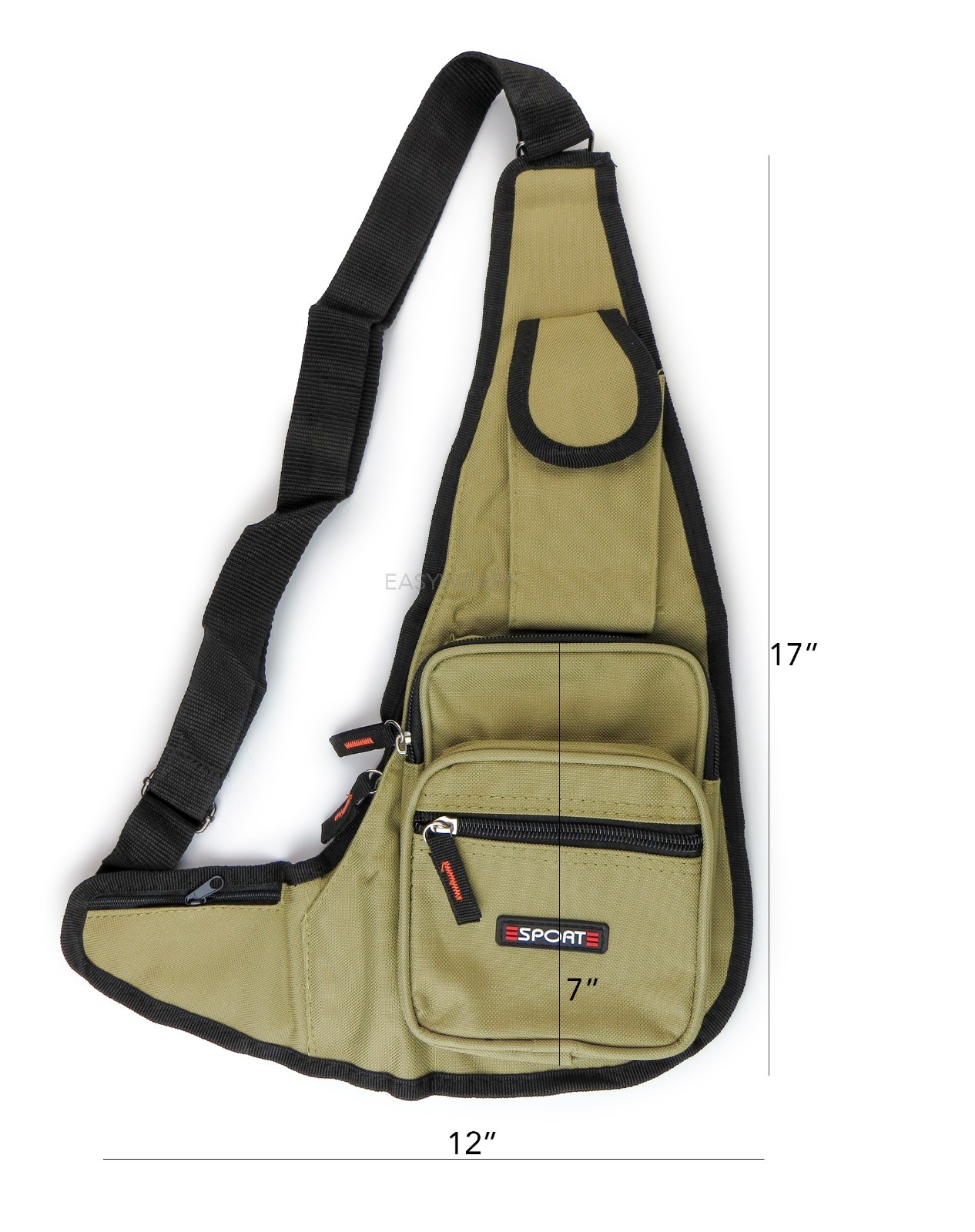 Men Backpack Fanny Pack Crossbody Sling Shoulder Bag Chest Travel Sport Women