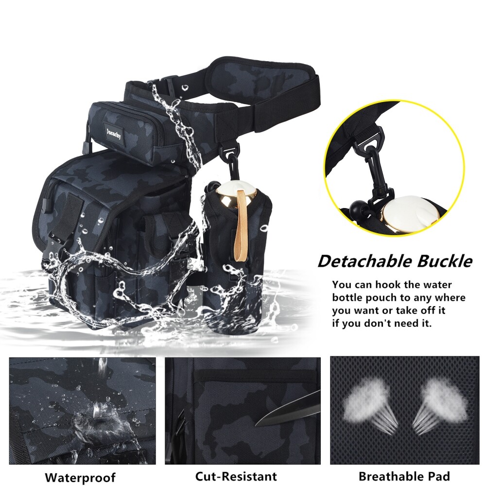 Tactical Molle Drop Leg Bag Military Thigh Hip Pack Hunting Bag Waist Bag Pouch