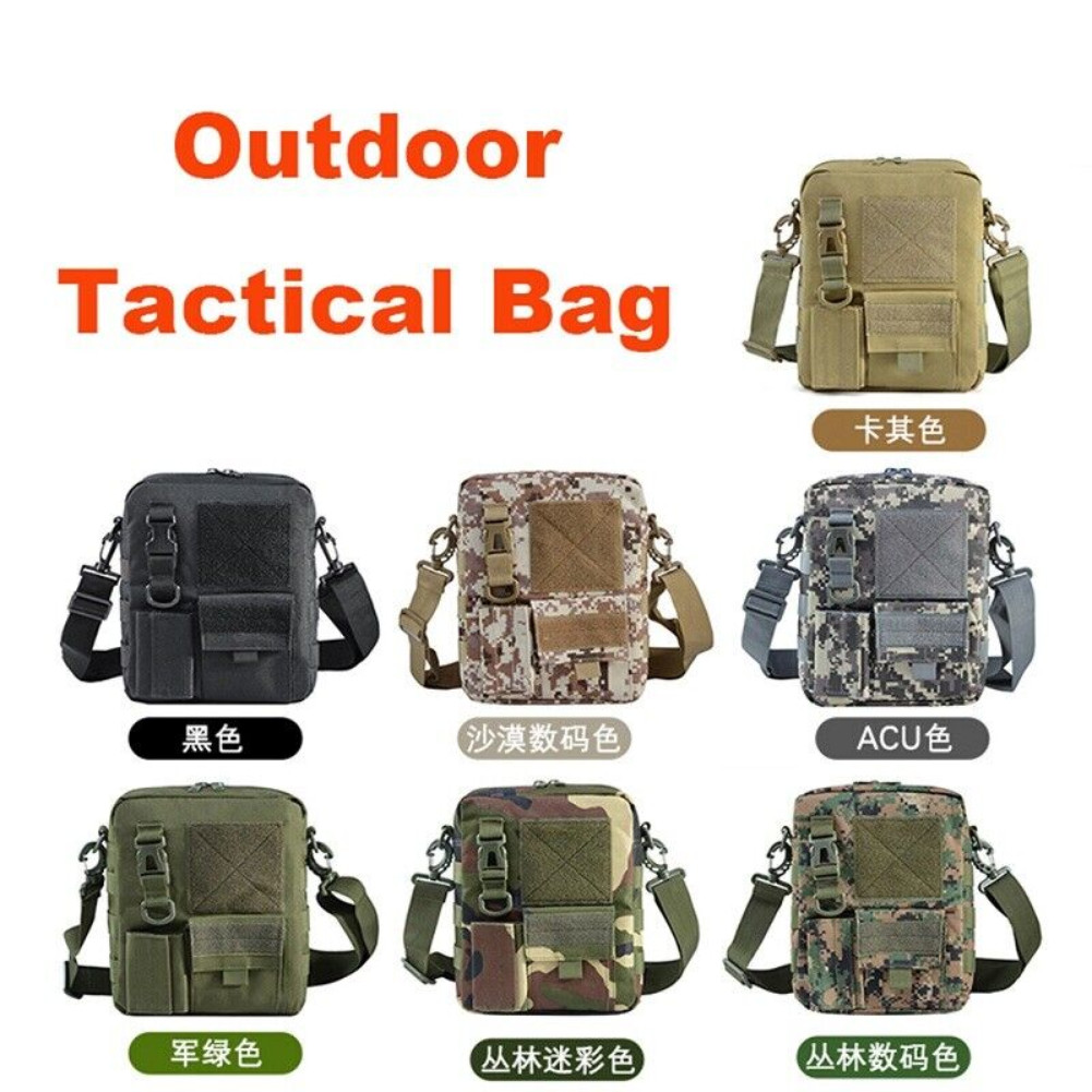 Outdoor Tactical Military Sling Chest Bag Molle Backpack Crossbody Shoulder Pack