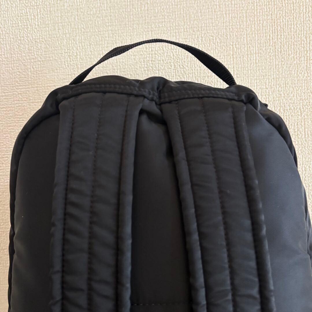 Porter Tanker Backpack Black Nylon Orange Lining Japan Mens Bag 43cm 232