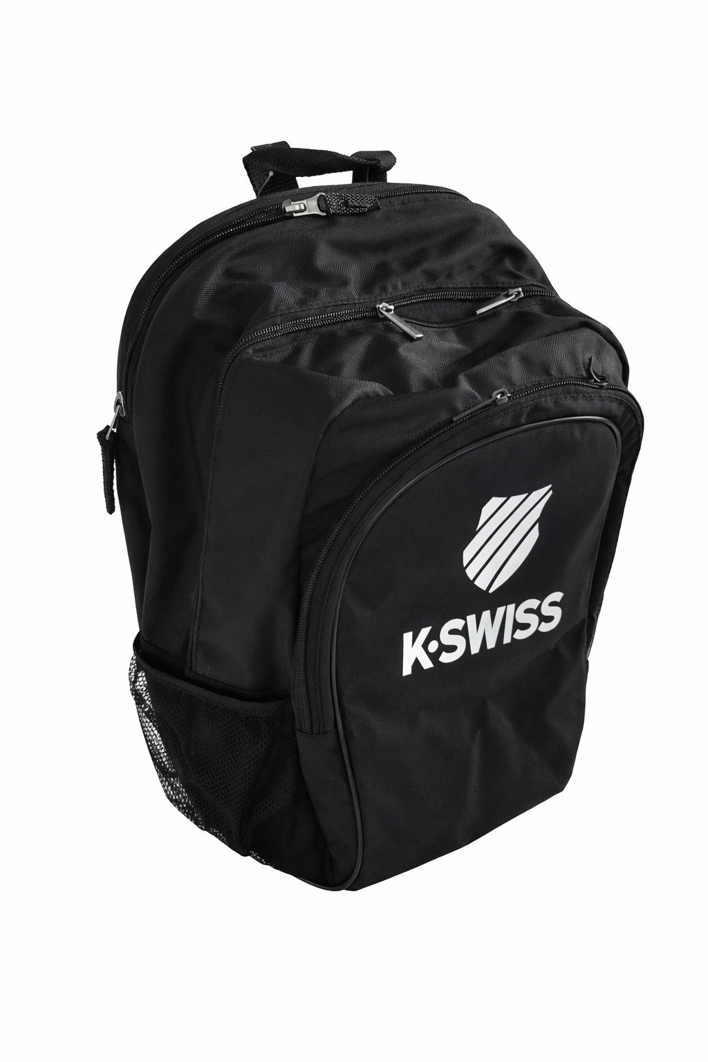 K Swiss Black Pickleball Backpack Sports Gym Travel Bag Multi Pocket NEW
