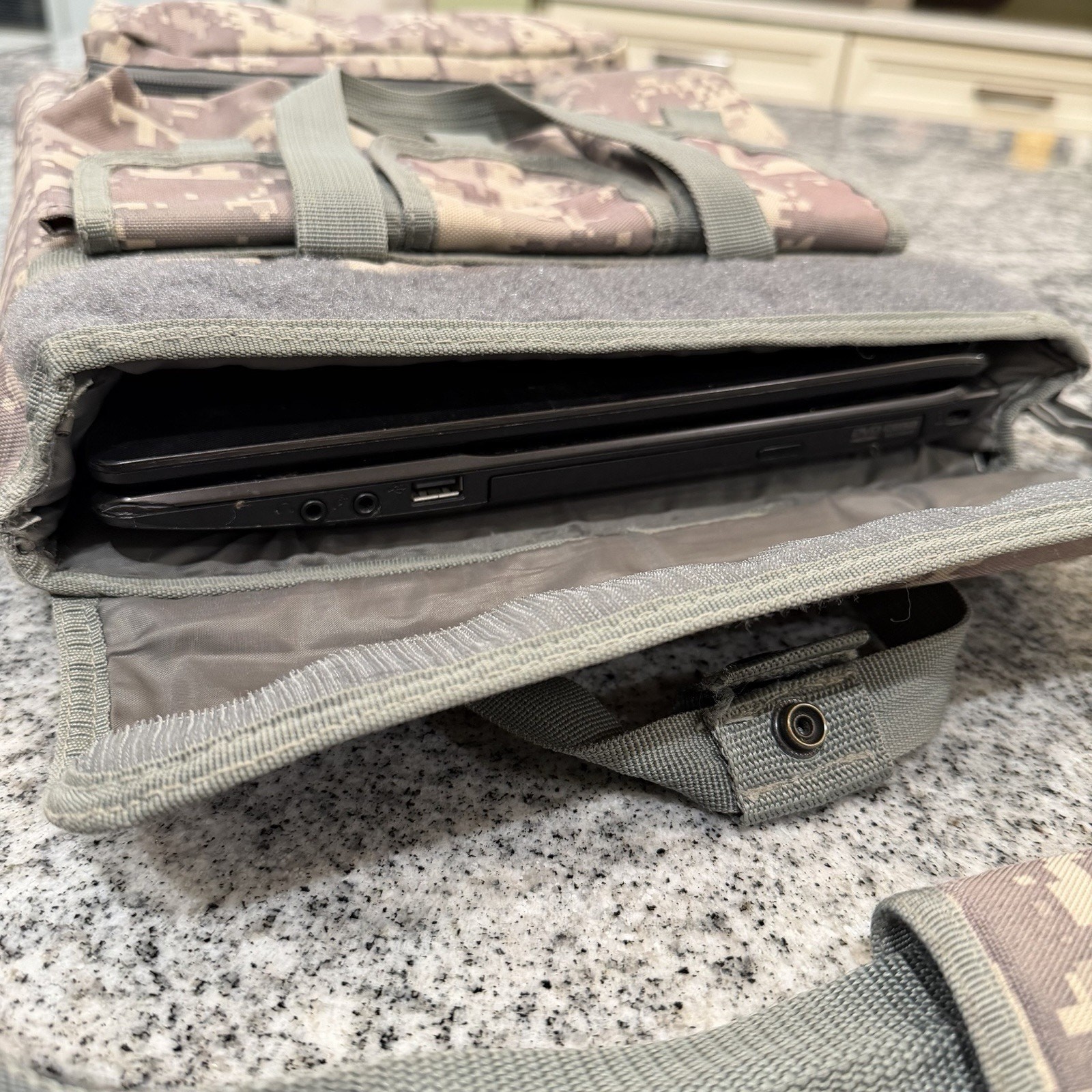 Tactical/Utility-Military-Digital Camo-Multi Range Laptop Case Shoulder Bag Ammo
