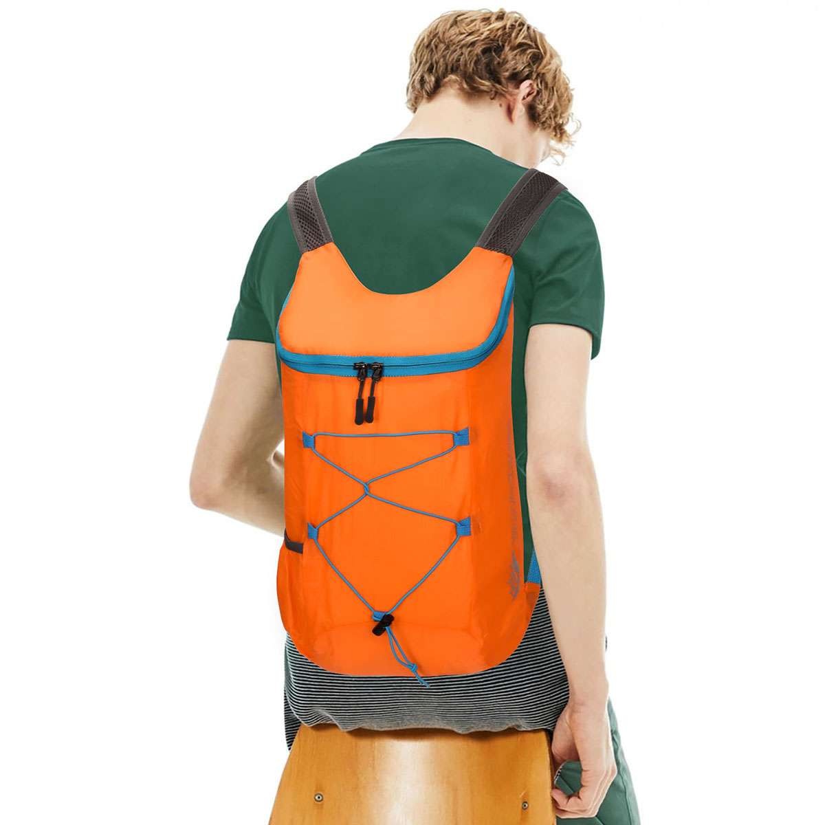 Durable Lightweight Packable Backpack Water Resistant Travel Daypack Foldable US