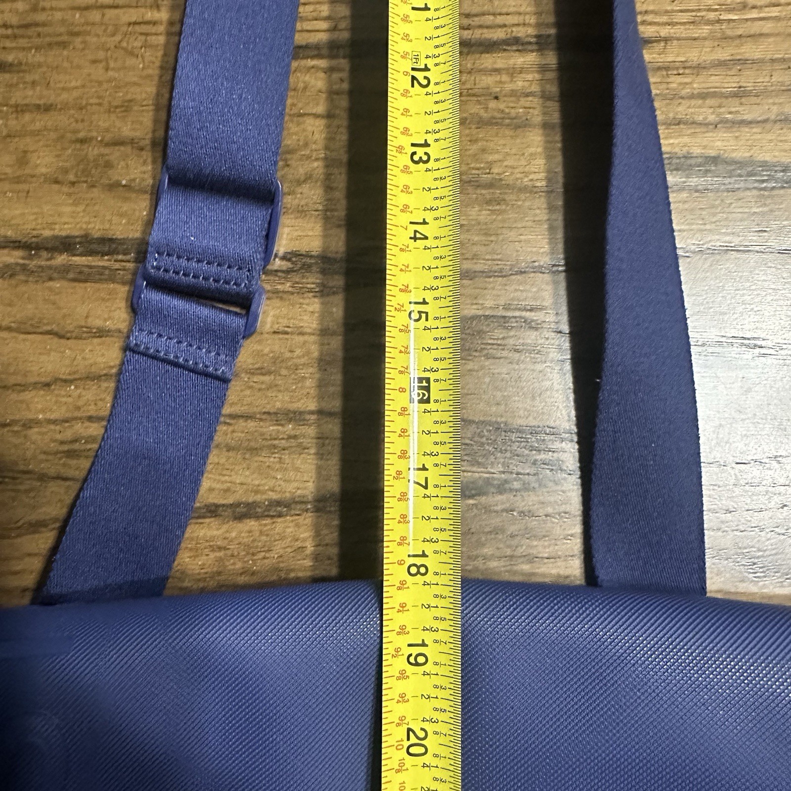Lacoste Navy Blu Pique Spell Out Logo Cross Body Messenger Bag Unisex Laptop Bag