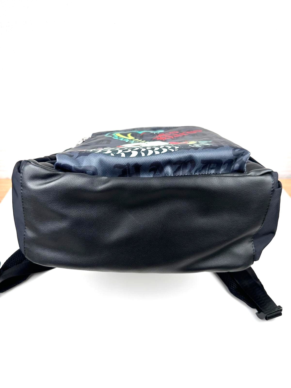 Ed Hardy Skull Snake Full Size Book bag Laptop Backpack Fits Most