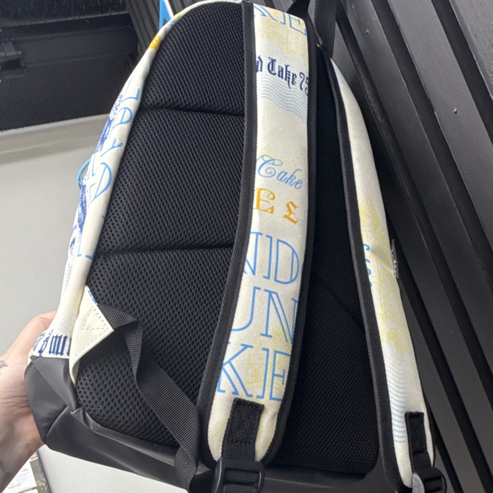 Cookies Logo Graphic Print Backpack Zip Closure Adjustable Strap Padded Back