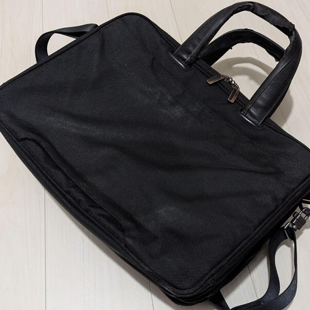 [Used item] ZERO HALLIBURTON business bag black nylon
