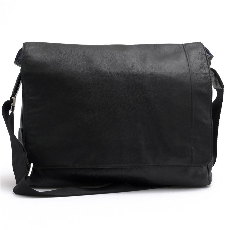 USED BAG TUMI Shoulder Bag 6971D Canyon LAUREL Cowhide Glove Tan Leather Flap
