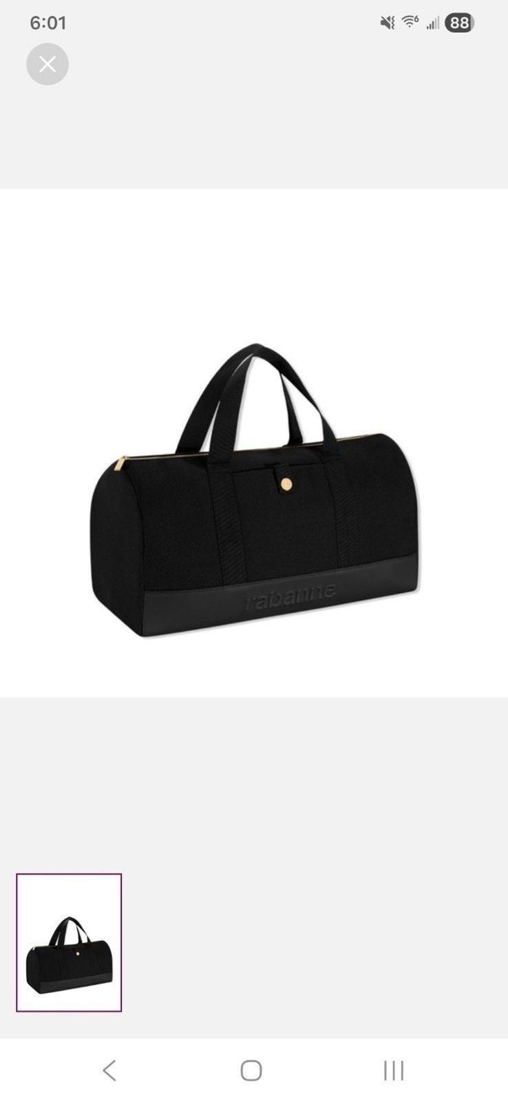 Paco Rabanne Weekend Bag