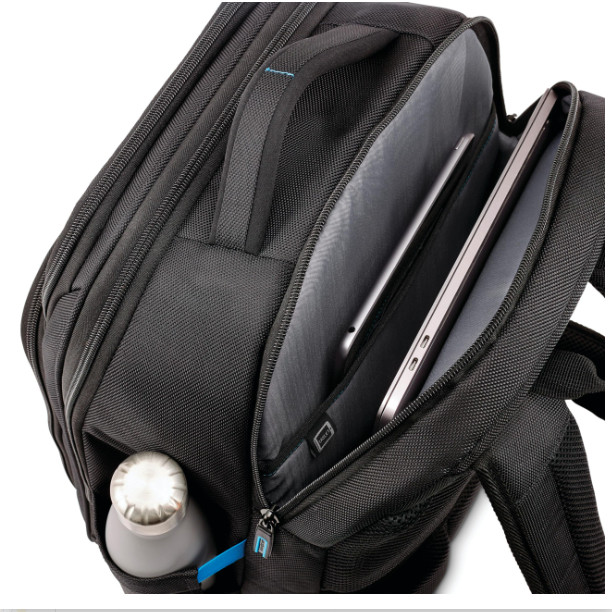 Samsonite Novex Perfect Fit-Laptop Backpack 15.6″- Black-Unisex-New