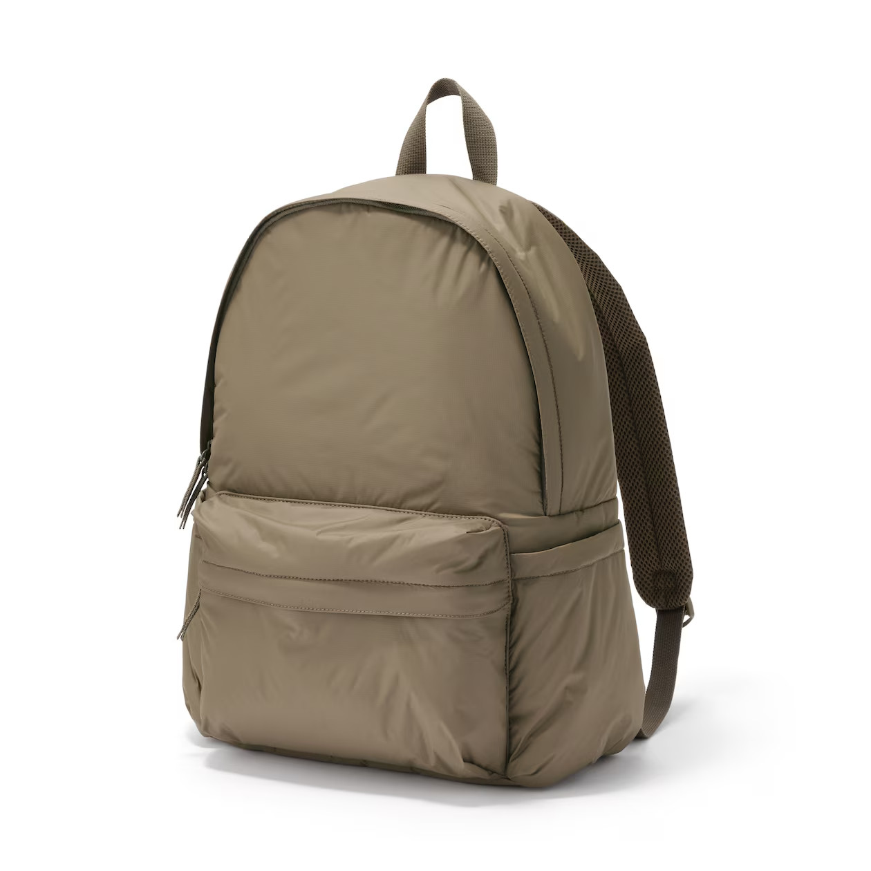 MUJI Water-Repellent Padded Backpack 22-Litter 5-Pocket Black Camel Unisex NWT