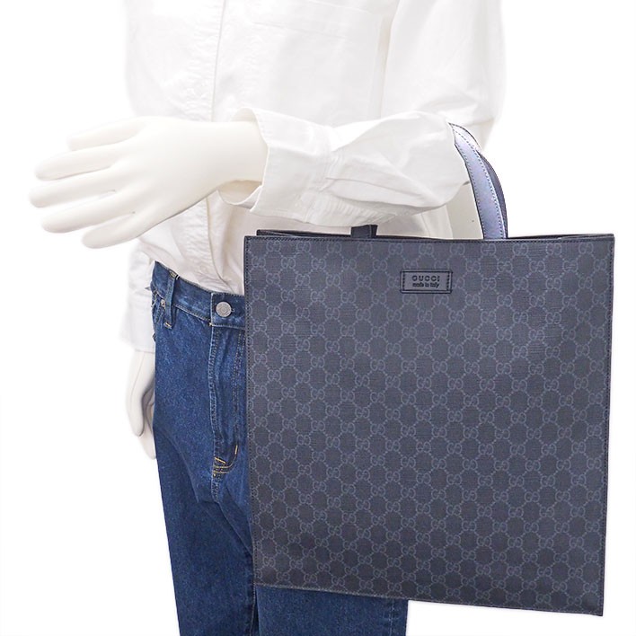 Gucci Handbag Silver Hardware GG Supreme Tote Bag
